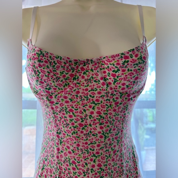 AMERICAN APPAREL FLORAL BODYSUIT - SIZE SMALL - Picture 3 of 8